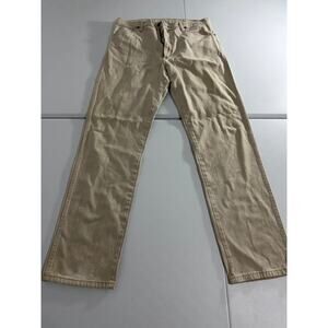 Wrangler Cowboy Cut Men’s Beige Jean’s Size 35 x 34